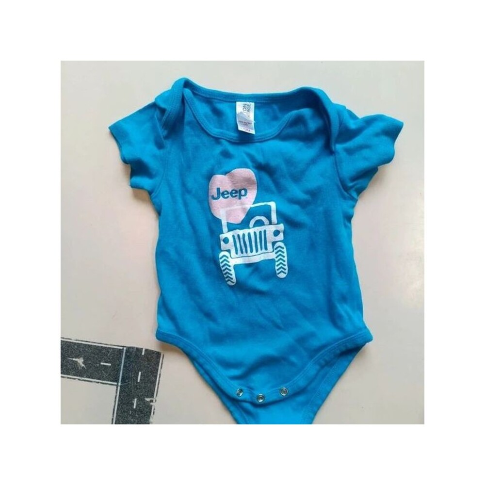 Official Jeep "I Love Jeep" Graphic Infant Onesie 12M